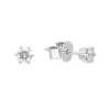Diamant Ohrstecker Wei&szlig;gold 585 Brillanten 0,25 ct.
