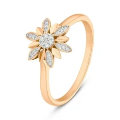 Diamant Ring Roségold 585 "Soft Peach"