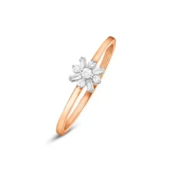 Diamant Ring Ros&eacute;gold 585 