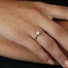 Diamant Ring Wei&szlig;gold 750