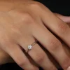 Diamant Ring Wei&szlig;gold 750