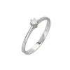 Diamant Ring Wei&szlig;gold 585 Brillant 10 ct.