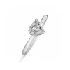 Diamant Ring Wei&szlig;gold 585