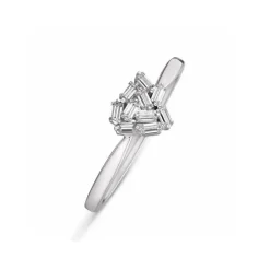 Diamant Ring Wei&szlig;gold 585