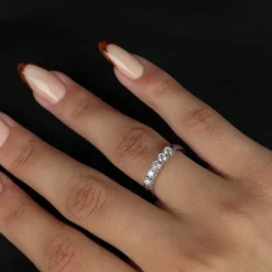Diamant Ring Wei&szlig;gold 750