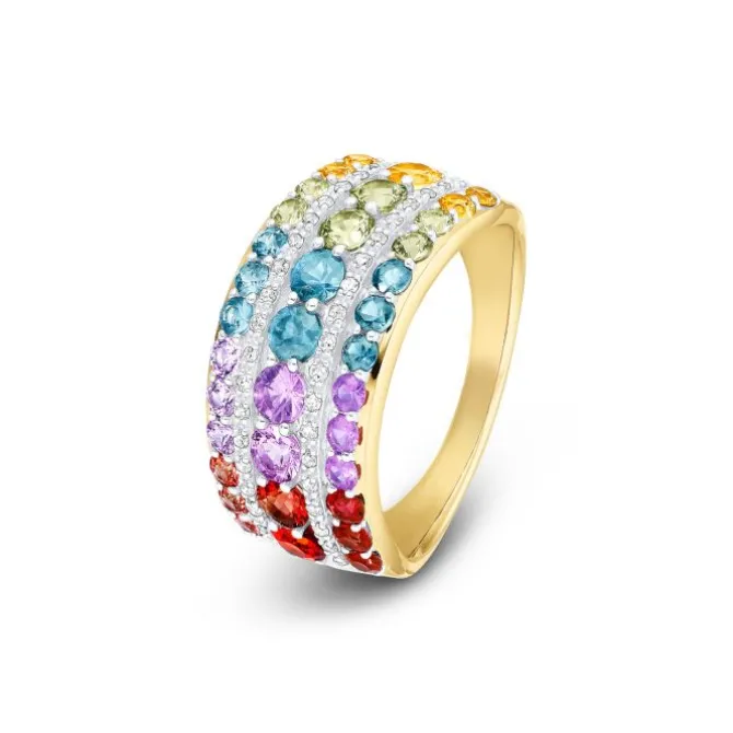 Diamant Saphir Ring Gold 585