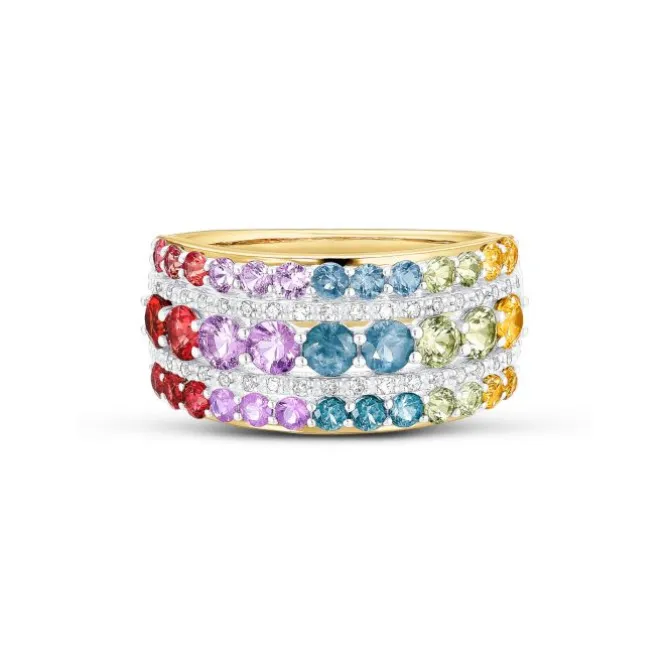 Diamant Saphir Ring Gold 585