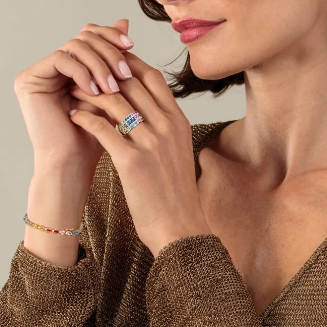Diamant Saphir Ring Gold 585