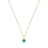 Diamant Smaragd Anh&auml;nger Gold 585
