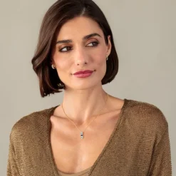 Diamant Topas Anh&auml;nger Gold 585