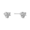 Diamanten Ohrstecker Wei&szlig;gold 585