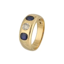 Diamantring Gold ca. 580 - Gr. 60 - Privatbesitz