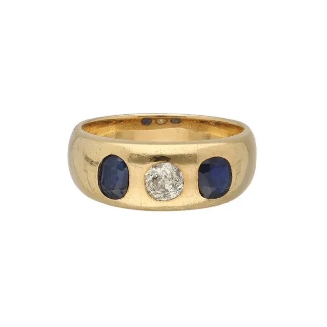 Diamantring Gold ca. 580 - Gr. 60 - Privatbesitz