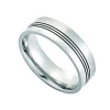 Edelstahl Partnerring