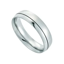 Edelstahl Partnerring