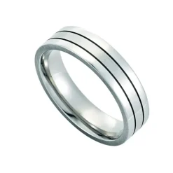 Edelstahl Partnerring
