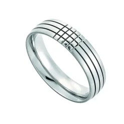 Edelstahl Partnerring