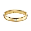 Ehering Fairtrade Gold 585 mit Brillant