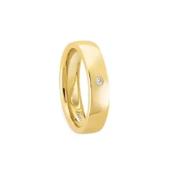 Ehering Gold 585 mit Brillant
