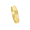 Ehering Gold 585, tlw. seidenmattiert