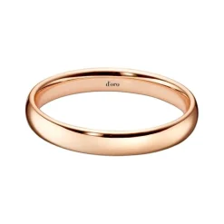 Ehering Ros&eacute;gold 585