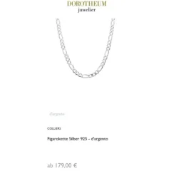 Figarokette Silber 925 6,0mm