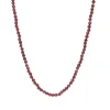 Granat Collier Silber 925