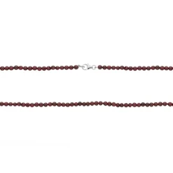 Granat Collier Silber 925