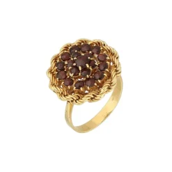 Granat Ring Gold 585 - Gr. 62 - Privatbesitz