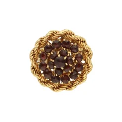 Granat Ring Gold 585 - Gr. 62 - Privatbesitz