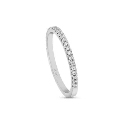 Halbmemory Ring Weißgold 585 Brillanten 0,187ct.