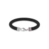 Herren Armband "SILICONE" Silikon/Stahl