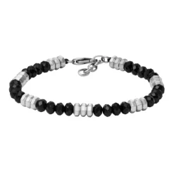Herren Armkette "All stacked up" Stahl