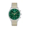 Herren Chronograph "GREGOR" Quarz Stahl bicolor