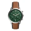 Herren Chronograph "NEUTRA" Quarz Leder braun
