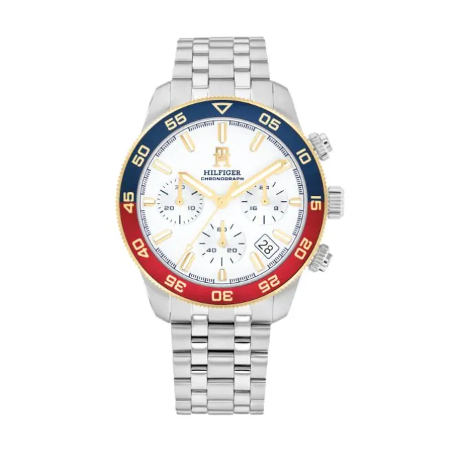 Herren Chronograph "TH85 CHRONOGRAPH" Quarz Stahl