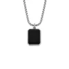 Herren Halskette "All Stacked up" Stahl