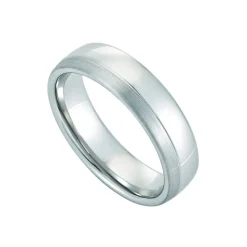 Herren Partnerring Silber 925 platiniert