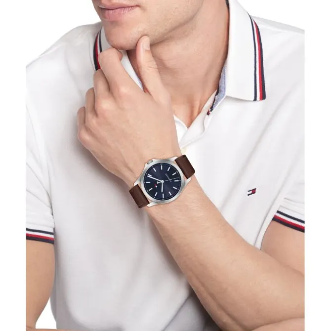 Herren Uhr "BRUCE-SPORT" Quarz Stahl