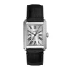 Herren Uhr "CARRAWAY" Quarz Leder schwarz