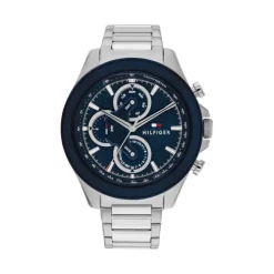 Herren Uhr "CLARK" Quarz Stahl