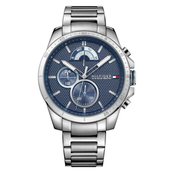 Herren Uhr "DECKER" Quarz Stahl