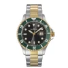 Herren Uhr "DIVER XL" Quarz Stahl bicolor