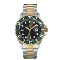 Herren Uhr "DIVER XL" Quarz Stahl bicolor