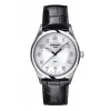 Herren Uhr "DS 4" Quarz Leder schwarz