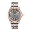 Herren Uhr "DS ACTION" Quarz Stahl ros&eacute; bicolor