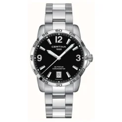 Herren Uhr "DS PODIUM 40MM" Quarz Stahl