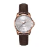 Herren Uhr "DS PODIUM" Quarz Leder braun