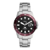 Herren Uhr "FOSSIL BLUE" Quarz Stahl