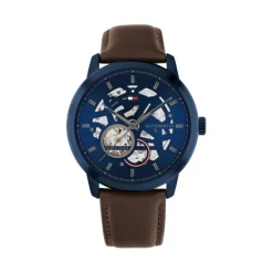 Herren Uhr "HENRY AUTOMATIC-DRESS" Automatik Leder